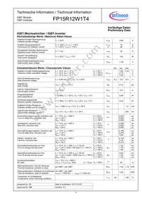 FP15R12W1T4BOMA1 Datasheet Page 2
