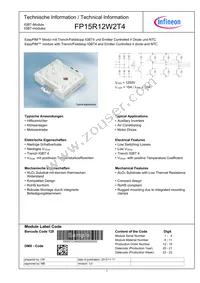 FP15R12W2T4BOMA1 Datasheet Cover