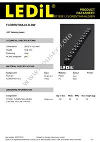 FP16391_FLORENTINA-HLD-BW Datasheet Cover