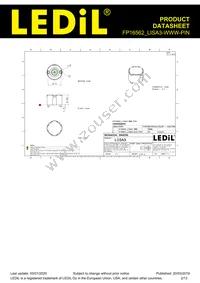 FP16562_LISA3-WWW-PIN Datasheet Page 2