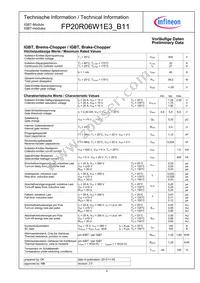 FP20R06W1E3B11BOMA1 Datasheet Page 4