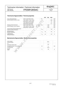 FP25R12KS4CBOSA1 Datasheet Page 4