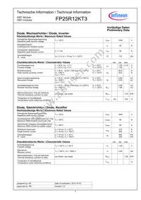 FP25R12KT3BOSA1 Datasheet Page 2