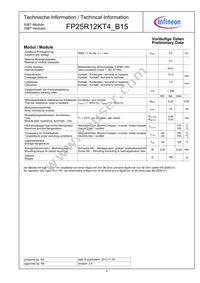 FP25R12KT4B15BOSA1 Datasheet Page 6