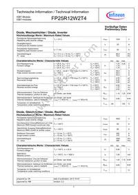 FP25R12W2T4BOMA1 Datasheet Page 2