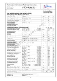FP30R06KE3BOSA1 Datasheet Page 3
