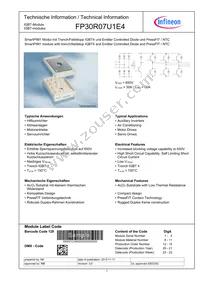 FP30R07U1E4BPSA1 Datasheet Cover