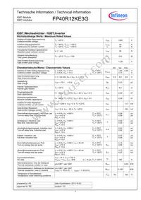 FP40R12KE3GBOSA1 Datasheet Page 2