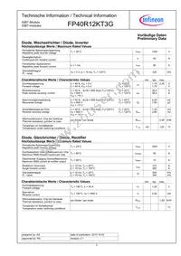 FP40R12KT3GBOSA1 Datasheet Page 2