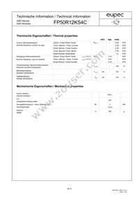 FP50R12KS4CBOSA1 Datasheet Page 4