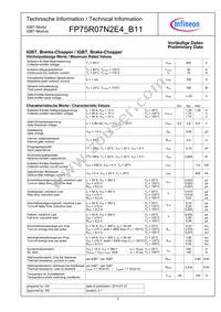 FP75R07N2E4B11BOSA1 Datasheet Page 4