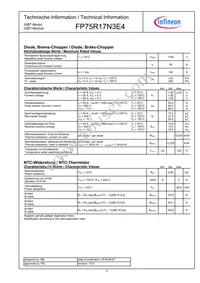 FP75R17N3E4BPSA1 Datasheet Page 5