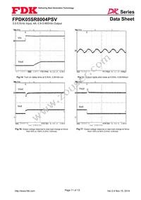 FPDK05SR8004PSV Datasheet Page 11