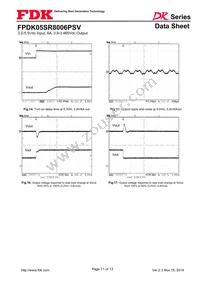 FPDK05SR8006PSV Datasheet Page 11