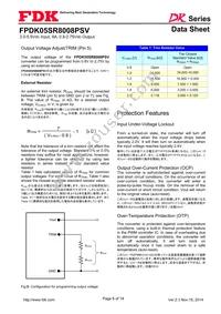 FPDK05SR8008PSV Datasheet Page 6