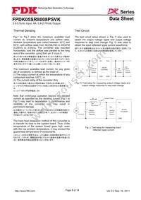 FPDK05SR8008PSVK Datasheet Page 8