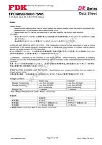 FPDK05SR8008PSVK Datasheet Page 14