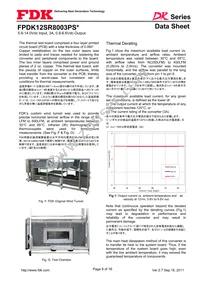 FPDK12SR8003PSV Datasheet Page 9