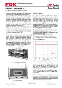 FPDK12SR8004PSV Datasheet Page 9