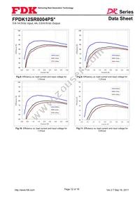 FPDK12SR8004PSV Datasheet Page 12