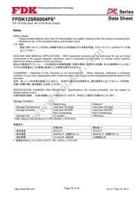 FPDK12SR8004PSV Datasheet Page 16