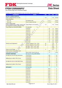 FPDK12SR8006PSV Datasheet Page 4