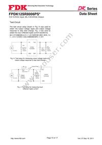 FPDK12SR8006PSV Datasheet Page 10