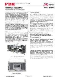 FPDK12SR8008PSV Datasheet Page 9