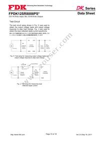 FPDK12SR8008PSV Datasheet Page 10