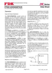 FPDK12SR8008PSVK Datasheet Page 5