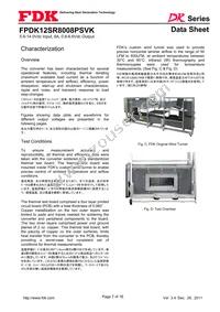 FPDK12SR8008PSVK Datasheet Page 7