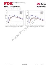 FPDK12SR8008PSVK Datasheet Page 12