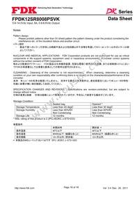 FPDK12SR8008PSVK Datasheet Page 16