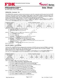 FPED48T01238NA-H Datasheet Page 21