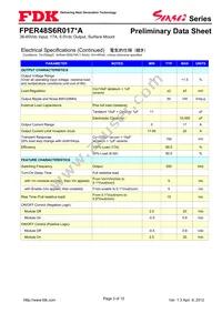 FPER48S6R017NA Datasheet Page 3