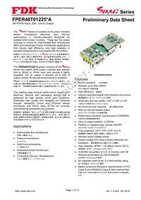 FPER48T01225NA-H Datasheet Cover