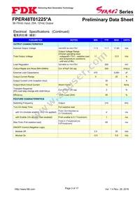 FPER48T01225NA-H Datasheet Page 3