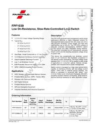 FPF1039BUCX Datasheet Page 2