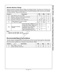 FPF1321BUCX Datasheet Page 4