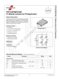 FPF1C2P5MF07AM Datasheet Page 2