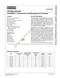 FPF2004 Datasheet Page 2