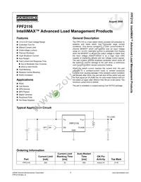 FPF2116 Datasheet Page 2