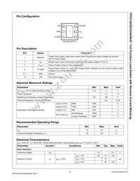 FPF2142 Datasheet Page 4