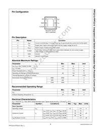 FPF2213 Datasheet Page 4