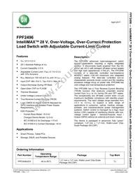 FPF2496UCX Datasheet Page 2