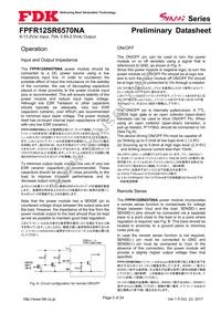 FPFR12SR6570NA Datasheet Page 5