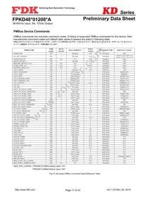 FPKD48T01208PA Datasheet Page 17