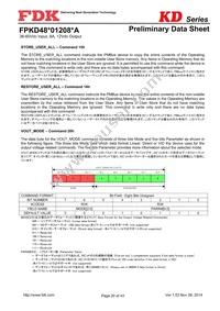 FPKD48T01208PA Datasheet Page 20