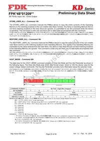 FPKD48T01209NL Datasheet Page 20