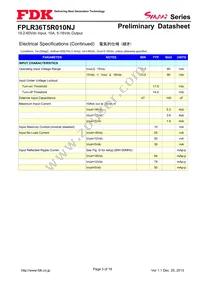 FPLR36T5R010NJ Datasheet Page 3